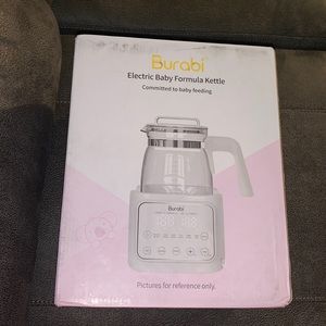 Burabi electric formula kettle. Never Used. Still in box.